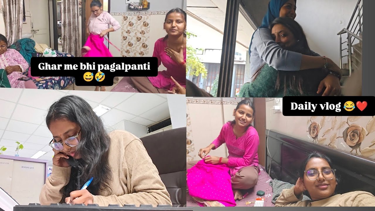Office me mock drill hui 😅| Didi bachi banjati hai kabhi kabhi 😂 #family #vlog #officevlog #friends 