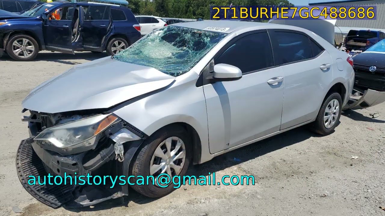 2T1BURHE7GC488686 - Toyota Corolla 2016