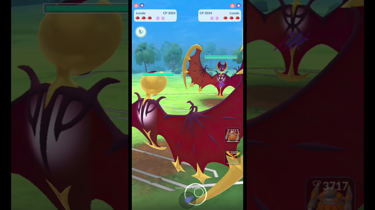 ✨️Шайни Lunala ПРОТИВ✨️Шайни Lunala PvP-битва в Pokemon Go