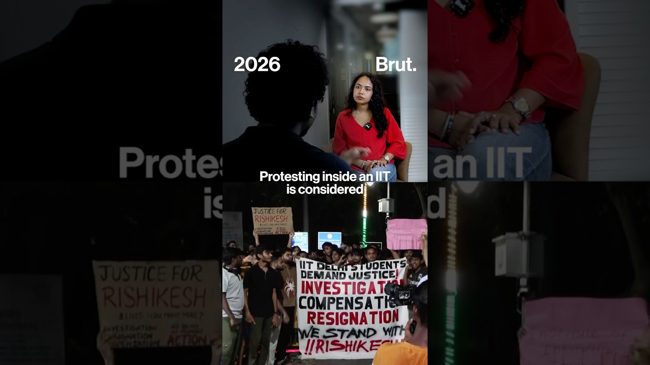 Are IITians free to protest?