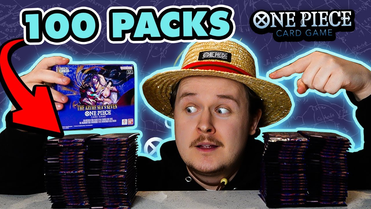 We Opened 100 Packs of OP-14: The Azure Sea's Seven / One Piece TCG