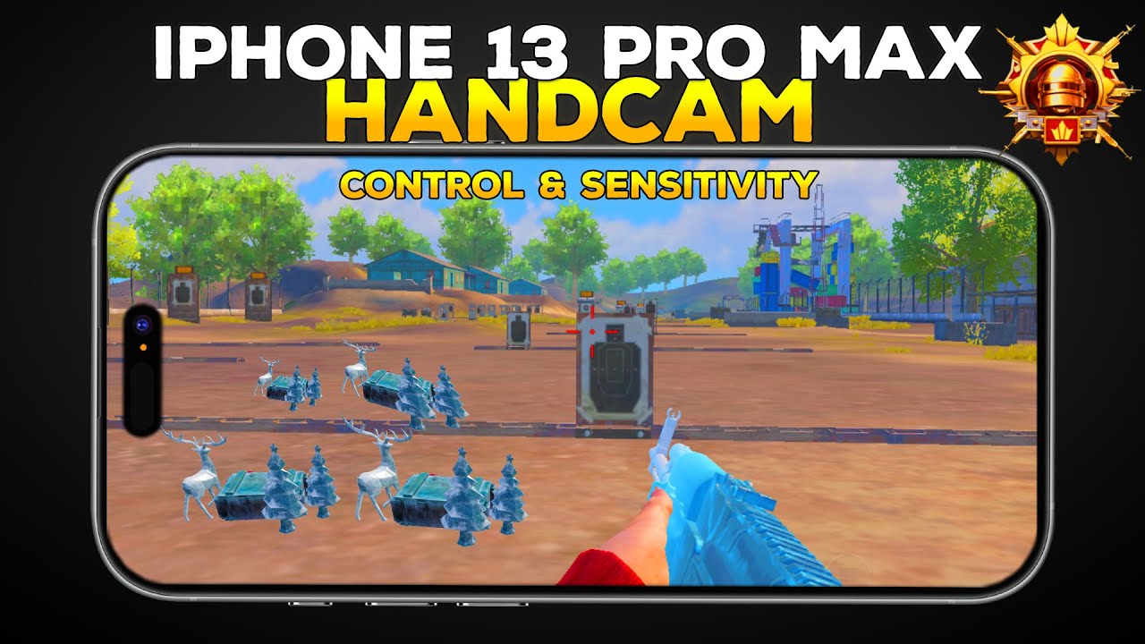 New best iPhone 13 pro max 120fps 4 Finger handcam gameplay wow new season pubg