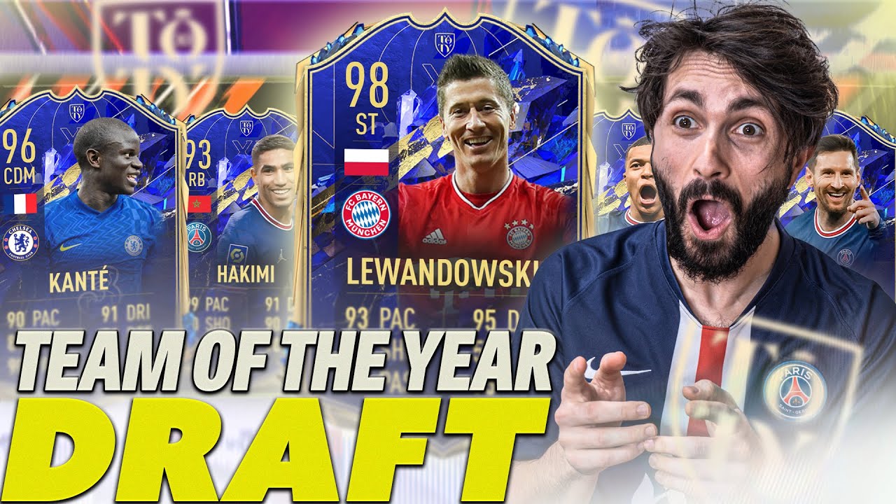 NEVJEROJATNI TEAM OF THE YEAR DRAFT! FIFA 22