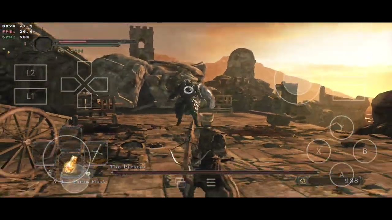 POCO F3 - dark souls 2 scholar of the first sin winlator 7.1.3 the pursuer boss fight