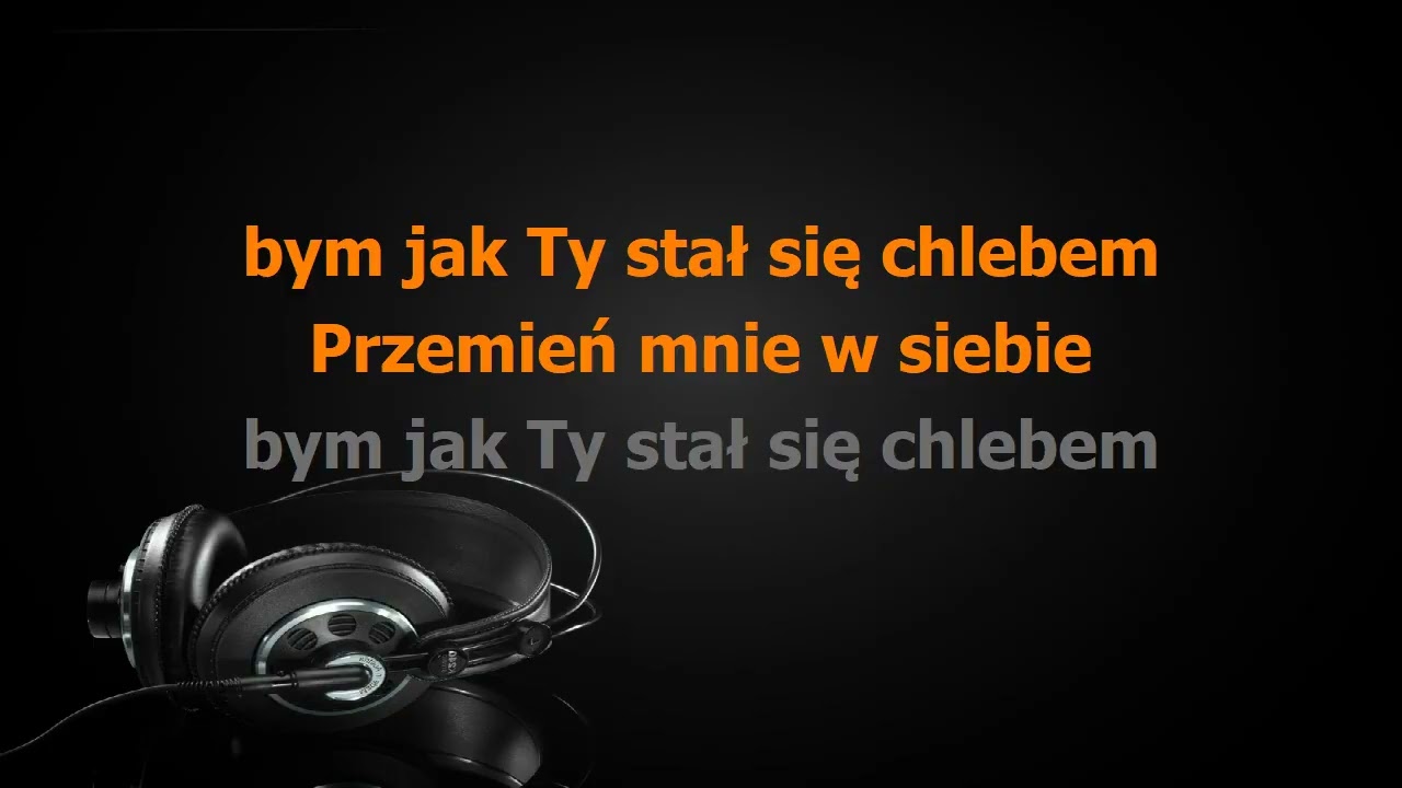 Chlebie najcichszy - podkład muzyczny (karaoke)