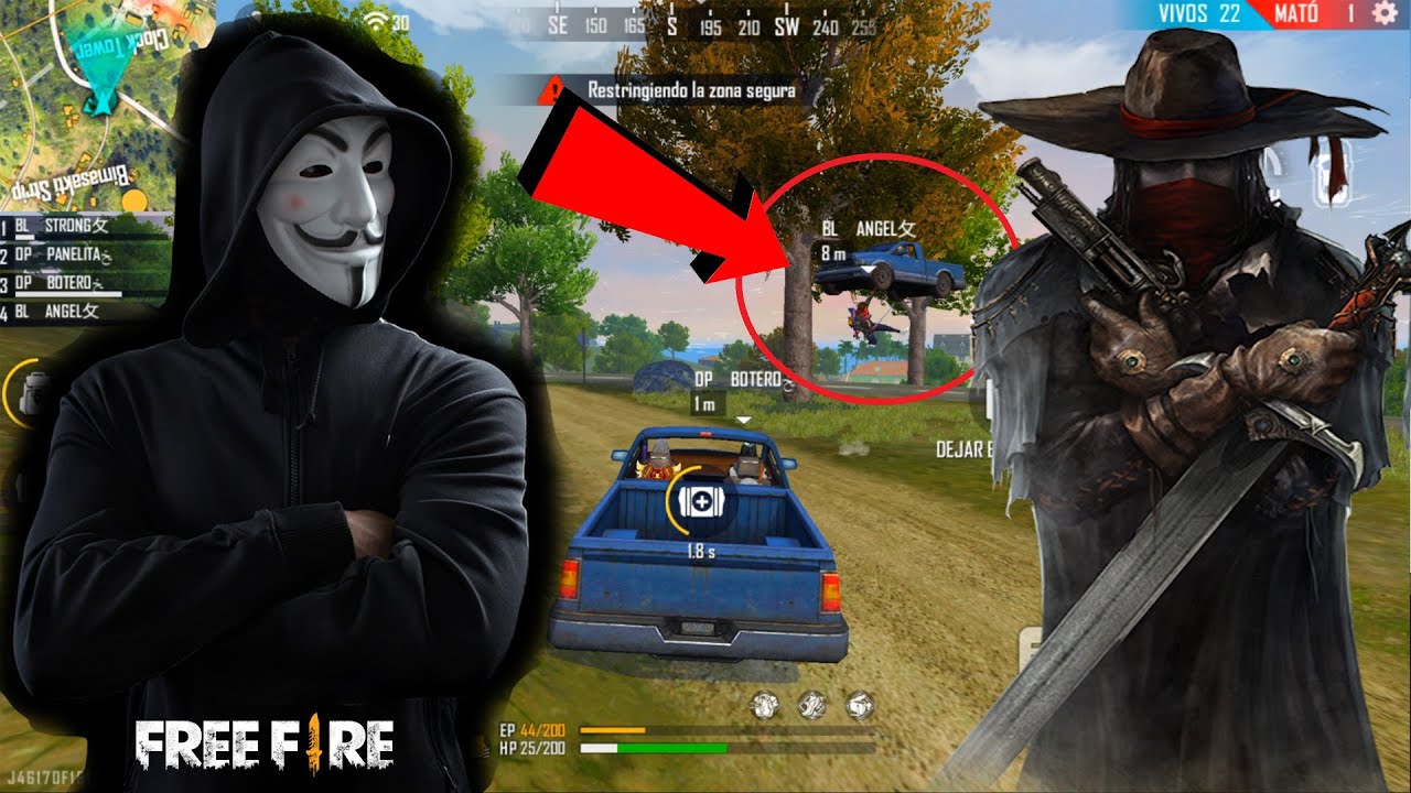 EL VIDEO MAS EPICO QUE VERAS DE FREE FIRE!! LA ESCUADRA ANTI HACKER LLEGO Y LOS ELIMINAMOS A TODOS!