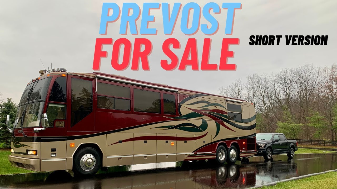 2000 H3-45 Prevost продаётся / Короткое видео / Автобус класса А, туристический автодом