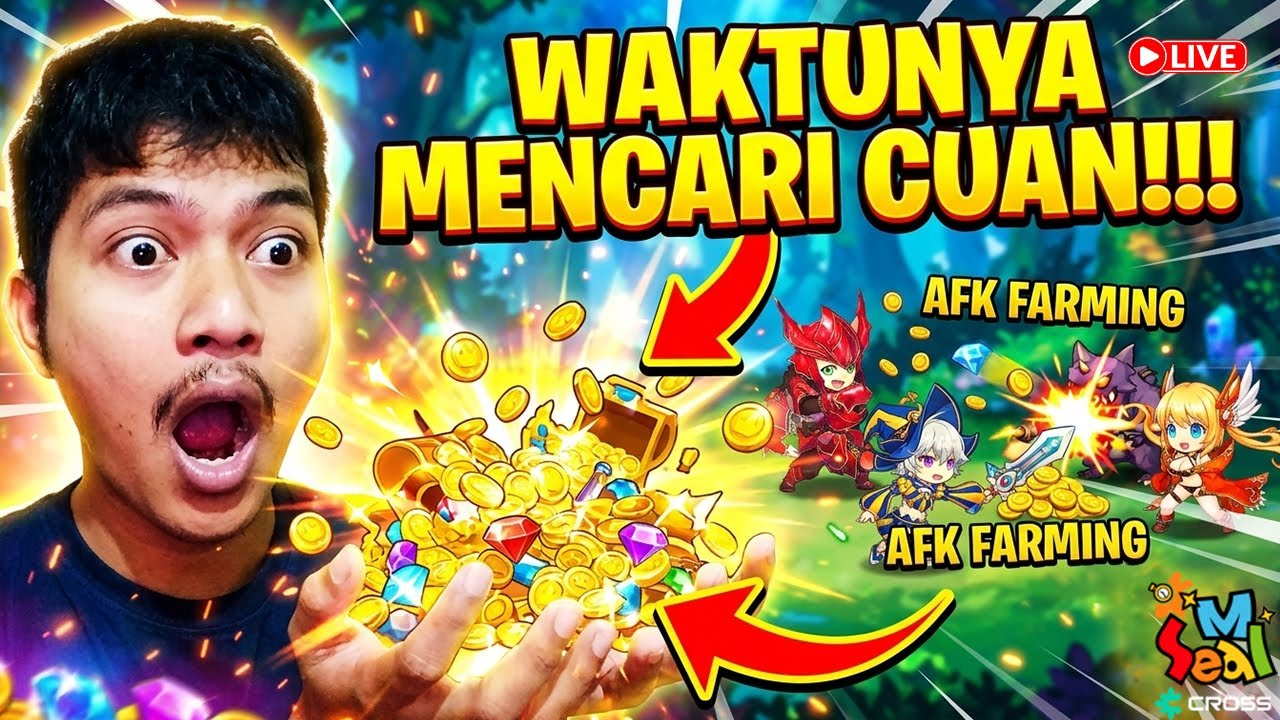 LIVE : Selamat Pagi  . gimana caranya farm ruby ? || Seal M on Cross