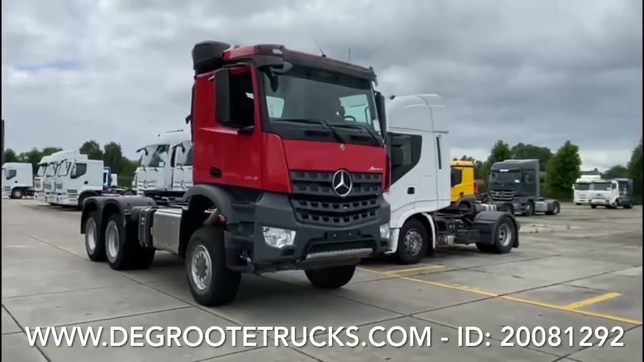 Degroote Trucks: Mercedes-Benz Arocs 3345 - 6x6 for sale