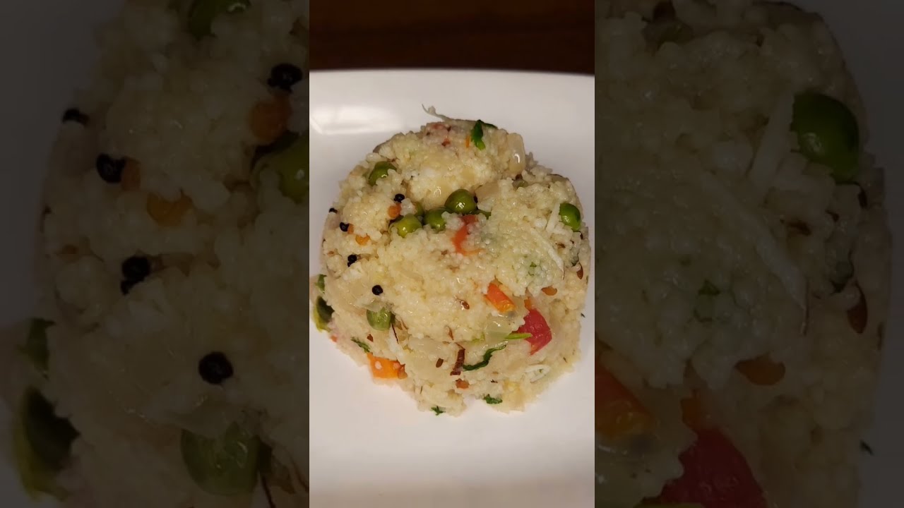 १० मिनिटात,भरपूर लोह, कॅल्शियम,फायबर्स युक्त नाश्ता ,भगरीचा ( वरीचा)मस्त चवीचा उपमा | sama rice upma
