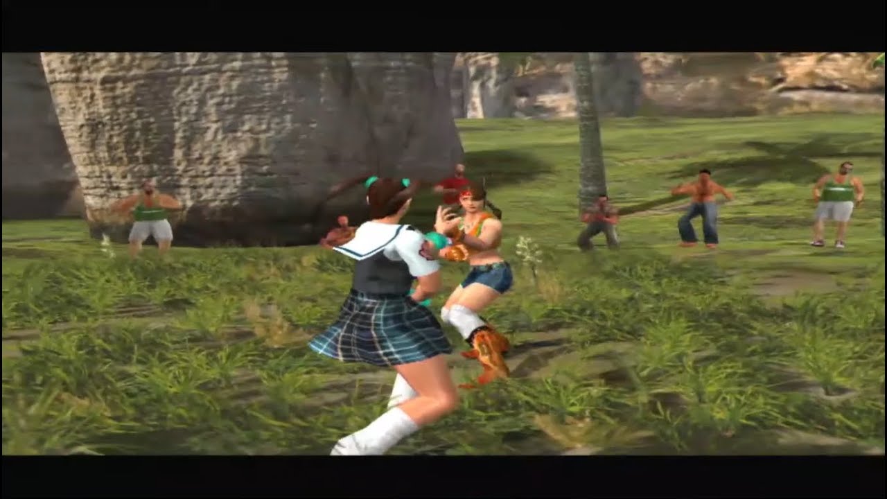 Tekken tag tournament HD (PS3) demo attract mode
