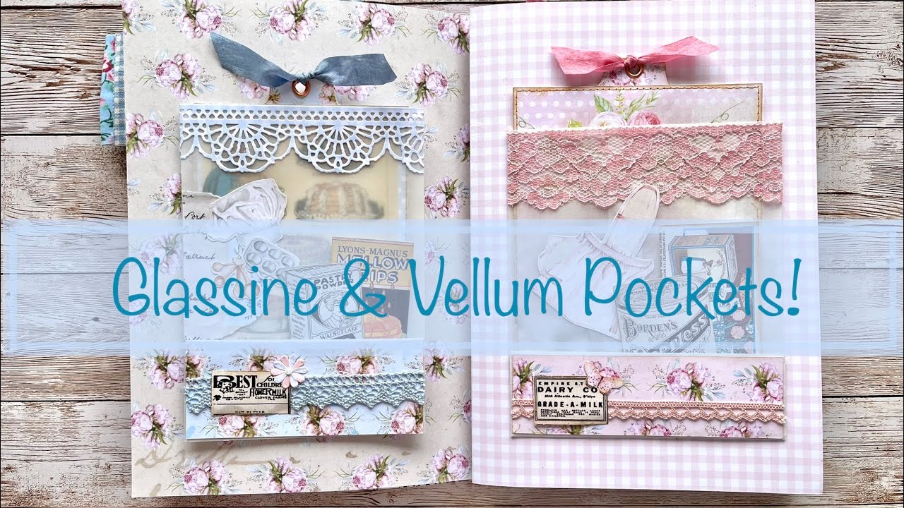Making Glassine & Vellum Pockets!