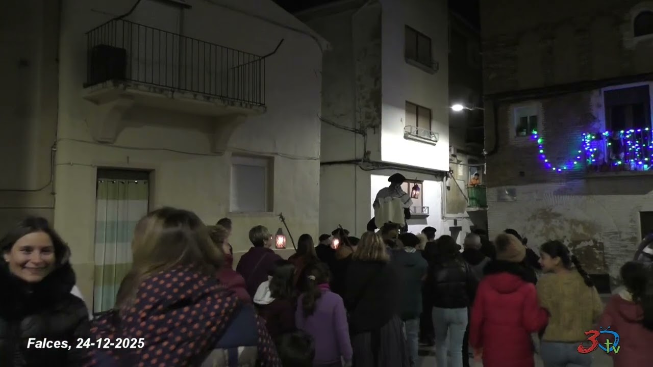 Falces, Olentzero, 24-12-2025