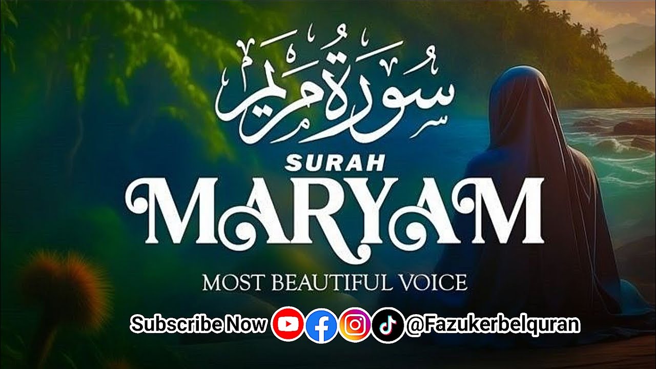 Surah Maryam Live 🤎