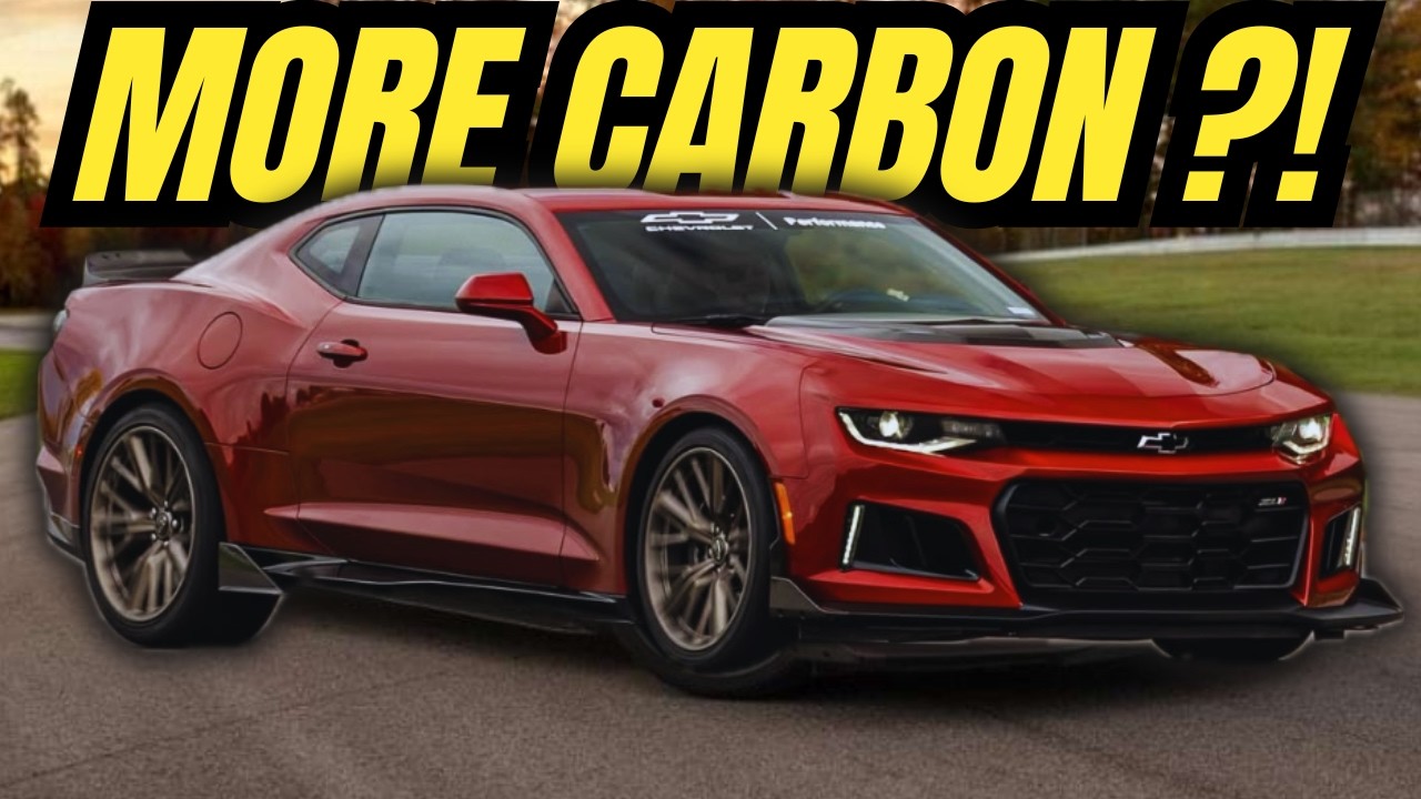 Новый пакет производительности Camaro ZL1 Carbon Performance Pack 2026 года (только для моделей Z...