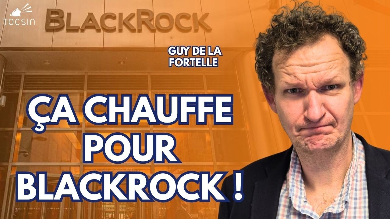 BlackRock va-t-il ENCORE demander à la Fed de les sauver ? - Guy de la Fortelle sonne le tocsin !