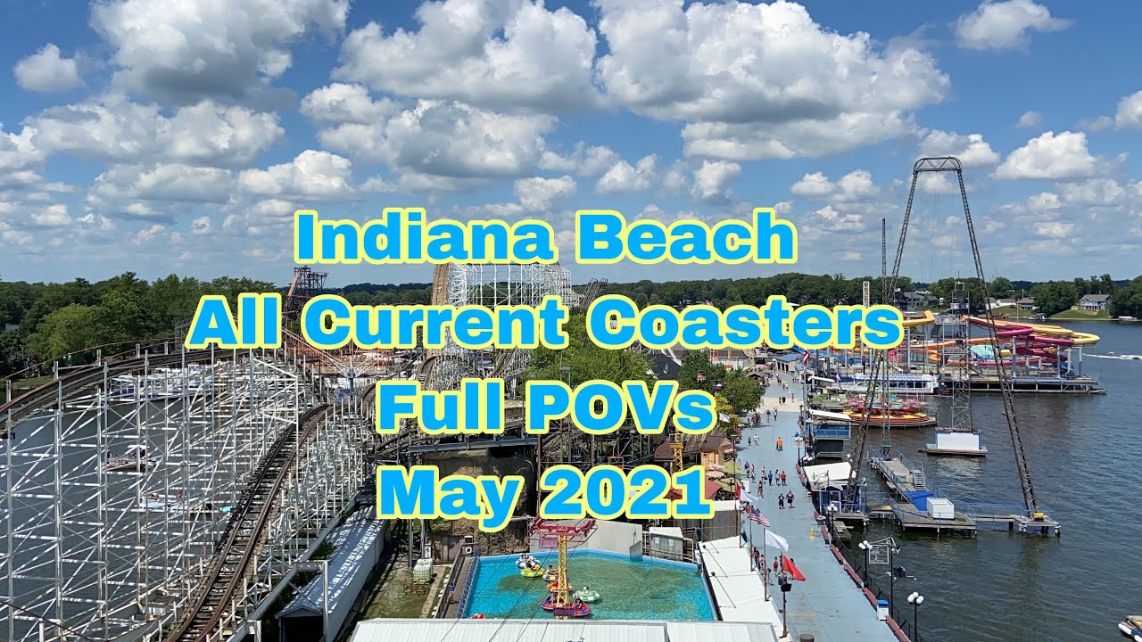 All of Indiana Beach Roller Coaster POVs currently as of May 2021 | Indiana Beach Amusement Park