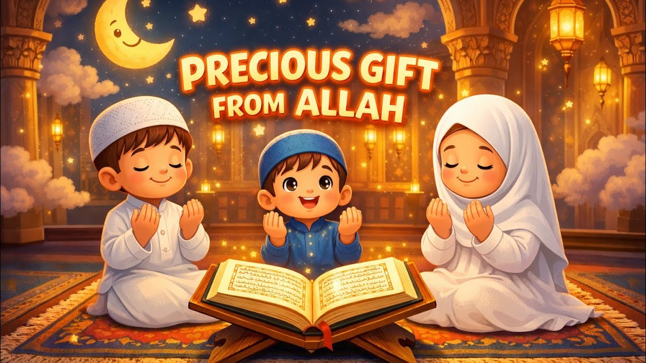 🎵 My Precious Gifts From Allah – Islamic Song for Kids | @cocorhymesandtales Channel 🎵