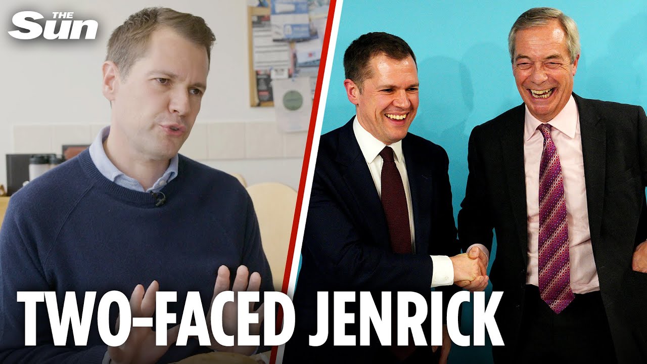 Jenrick BASHES Farage months before switching to reform | Sun Exclusive Interview