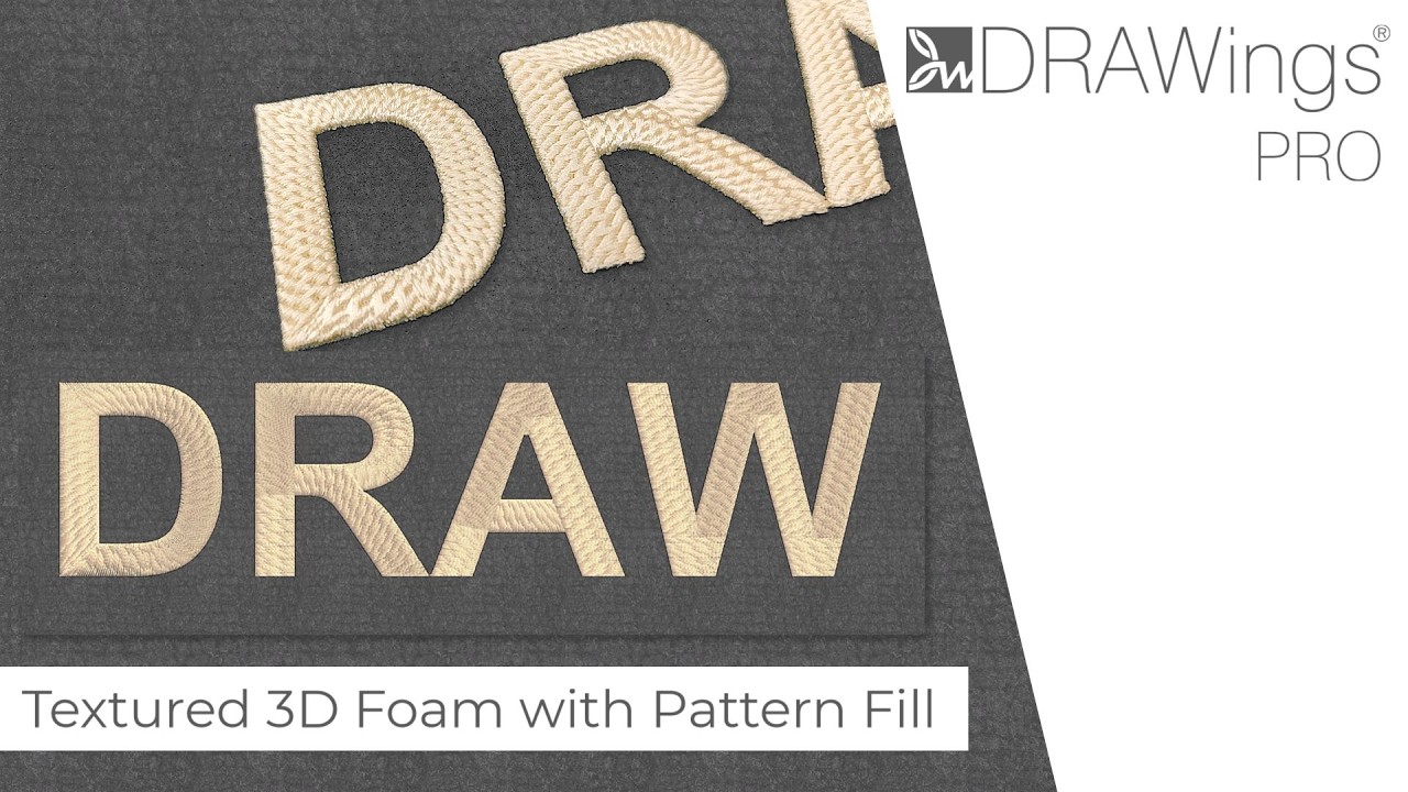 How to Create Textured 3D Foam Embroidery Designs