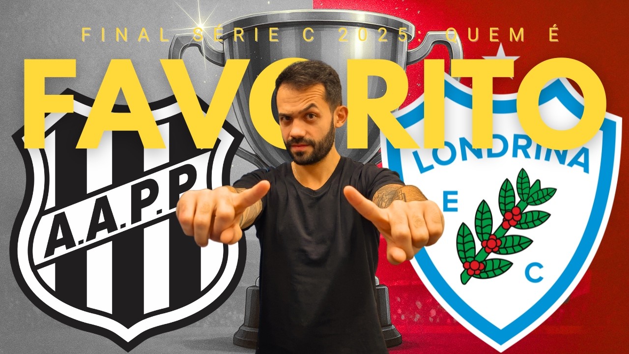 ESSE TIME É O FAVORITO AO TÍTULO DA SÉRIE C 2025!