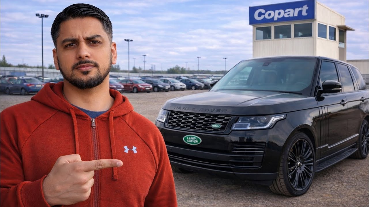 Я купил неисправный Range Rover 2021 года выпуска в магазине Copart.