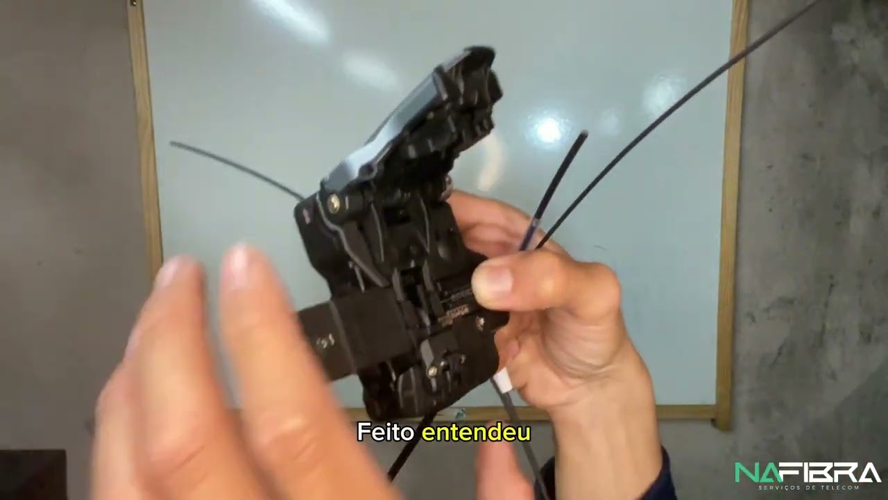 Fusao de Cabo fibra DROP #1