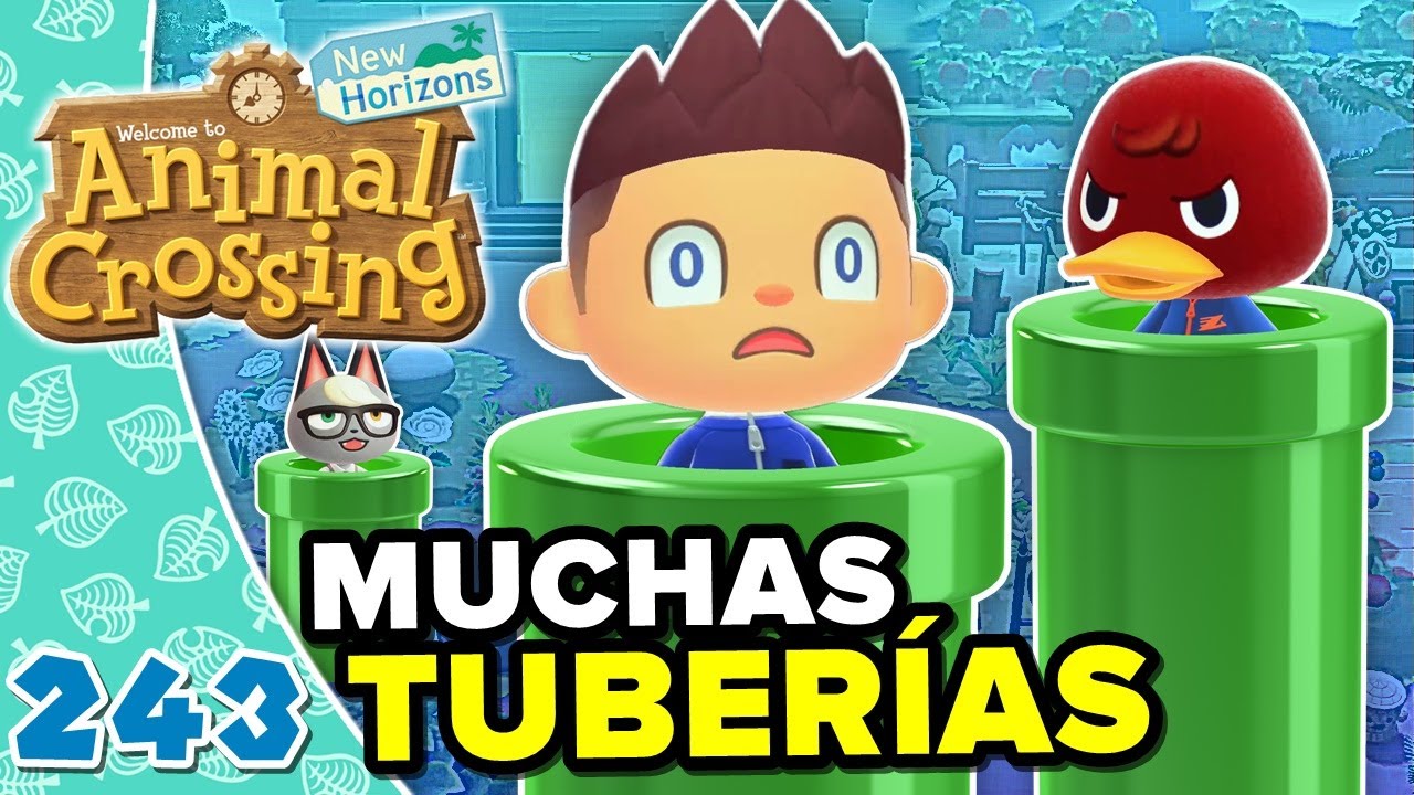 MI ISLA SE HA LLENADO DE TUBERÍAS DE TELETRANSPORTE! ANIMAL CROSSING NEW HORIZONS #243