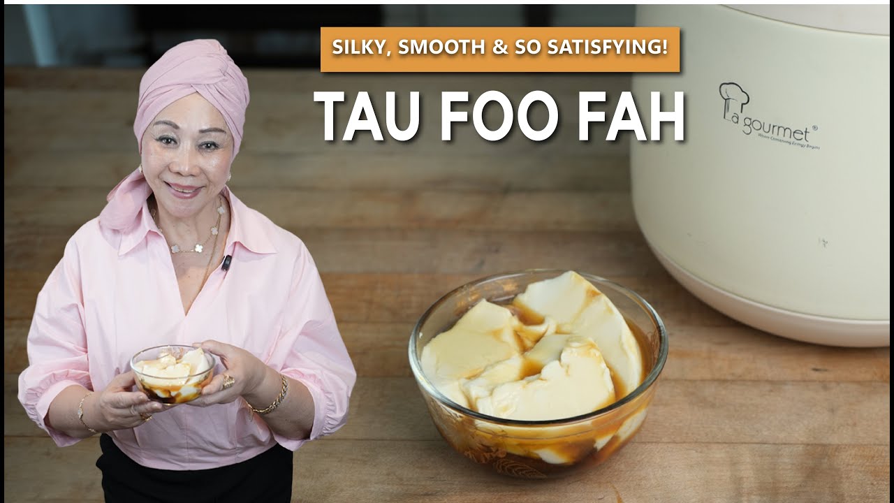 The Secret to Smooth, Silky Tau Foo Fah | Easy Tau Foo Fah Recipe | 豆腐花 | MD's Kitchen by Jean Yeap