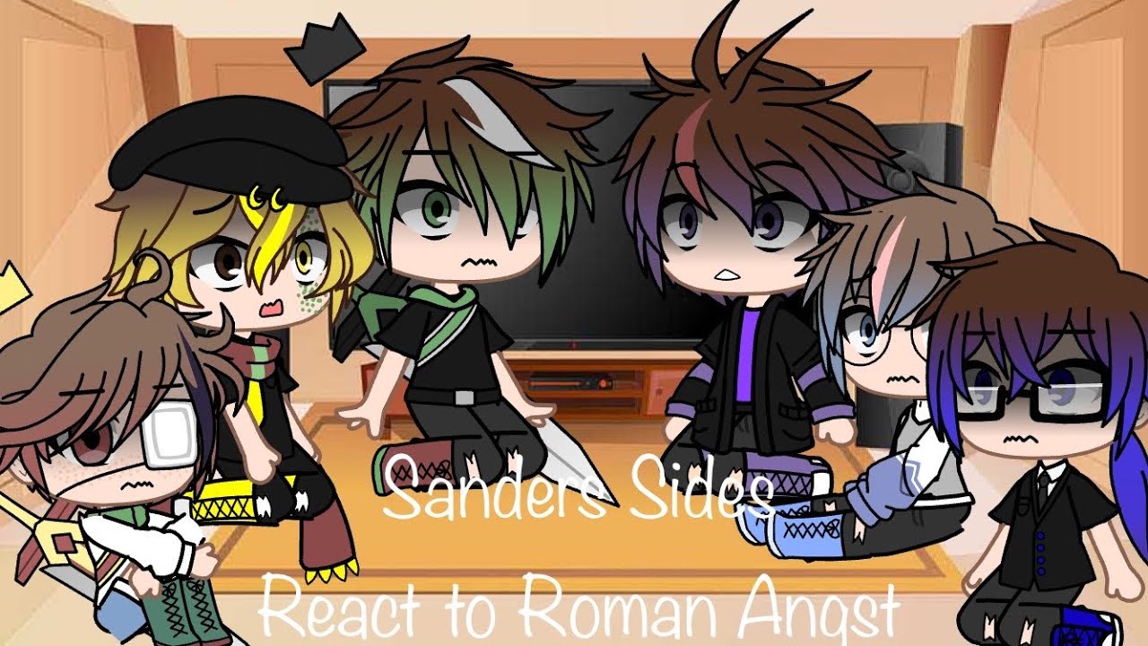 Sanders Sides react to Roman Angst || GC || Angst, DuH || strawberrycow