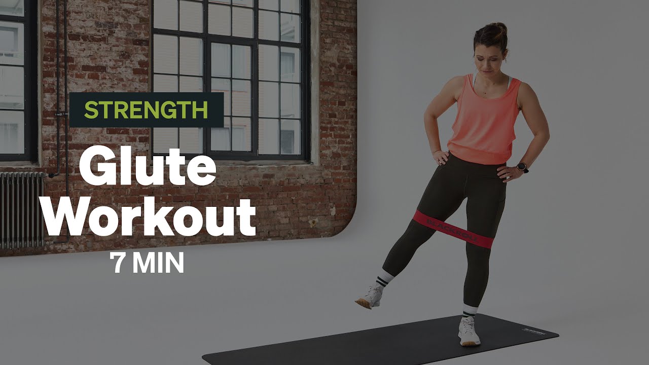 BLACKROLL EXERCISES | 7 MIN Glute Workout