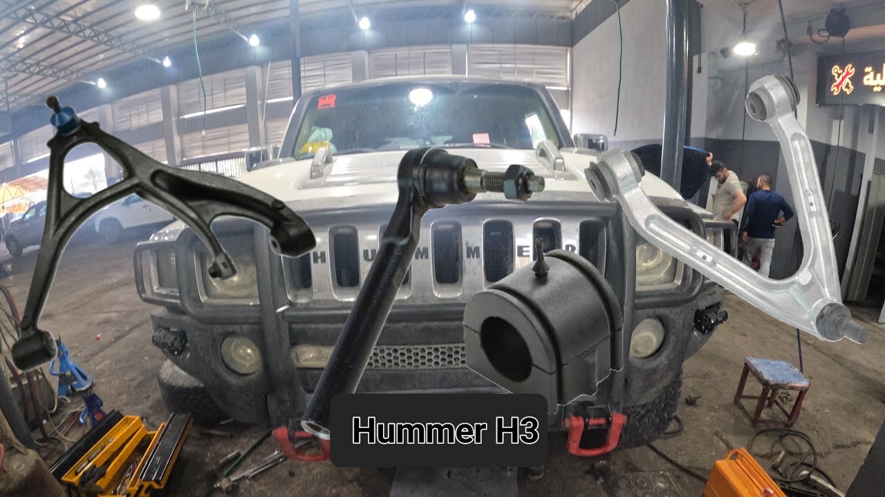 Sustitución del brazo de control superior e inferior. Tirante.  hummer h3