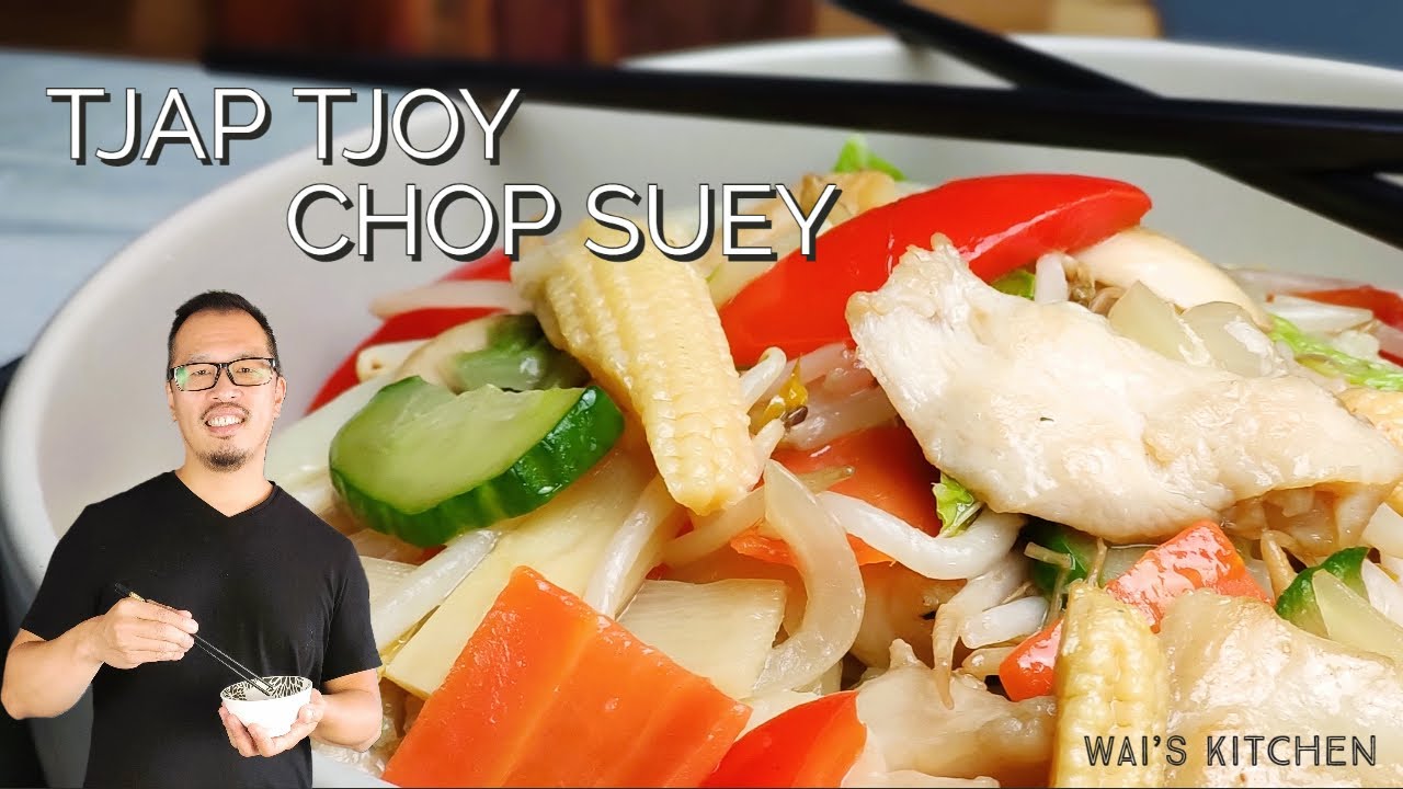 Tjap Tjoy zoals bij de Chinees🥗 / (Dutch) Chinese restaurant-style Chap Suey🥗