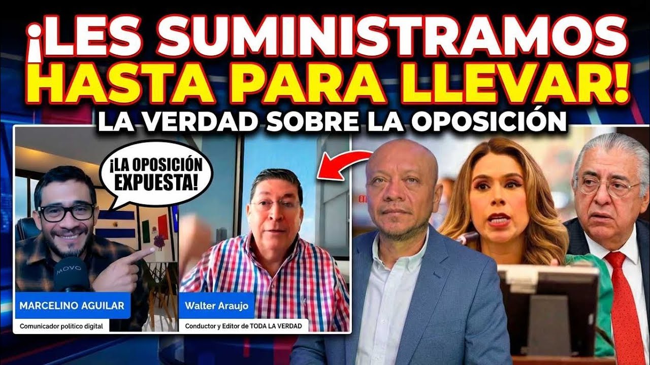 🔥 Walter Araujo DESTROZA el discurso opositor en vivo