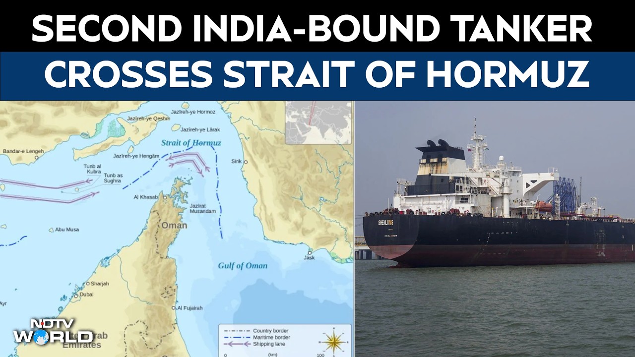 India Iran News | Second India-Bound Tanker Crosses Strait Of Hormuz; Warships On Standby