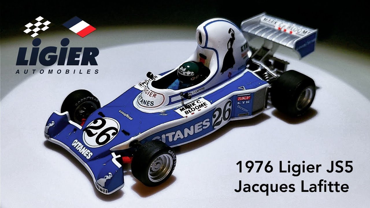 Ligier JS5 F1 1976 J.Lafitte escala 1/43