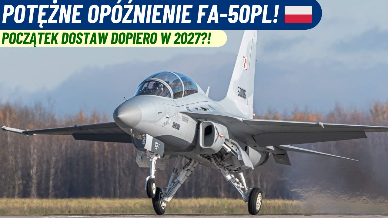 Mamy problem: aż 1,5 roku op&oacute;źnienia w dostawach FA-50PL. Pierwsze samoloty dopiero w połowie 2027?