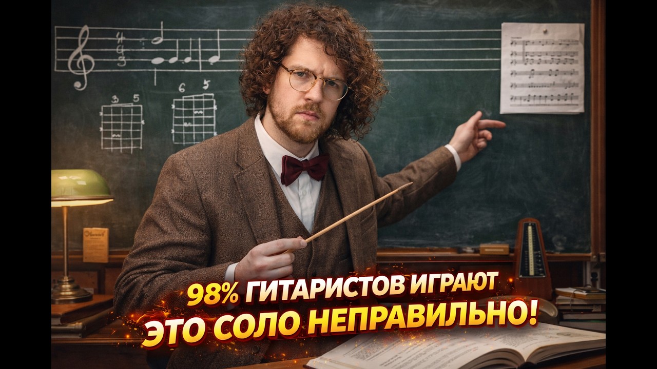 Я слушал это соло на 0.25x — и пожалел, что не сделал этого раньше