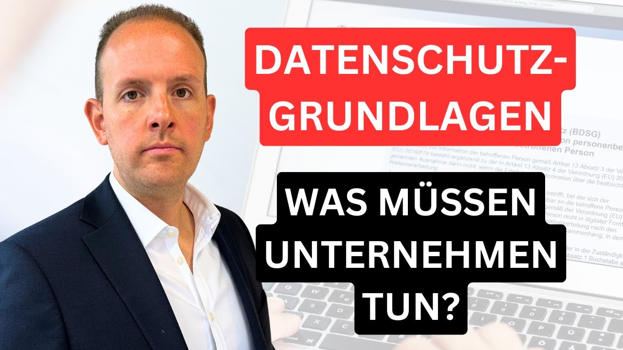 Datenschutz in Deinem Unternehmen - SO gehts unkompliziert & leicht (2026)