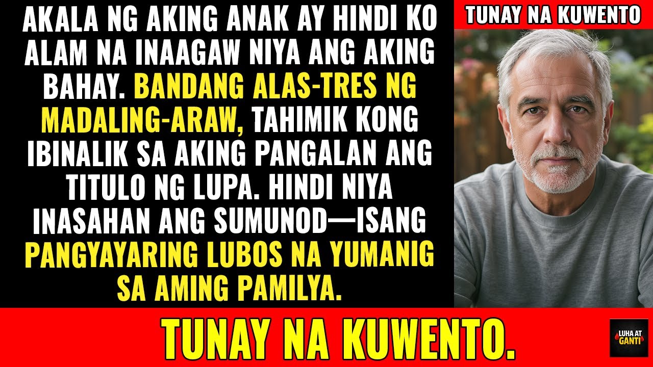 Akala ng Anak ko ay Hindi Ko Alam na Ninanakaw Niya ang Bahay Ko. Inilipat Ko ang Titulo ng Alas...