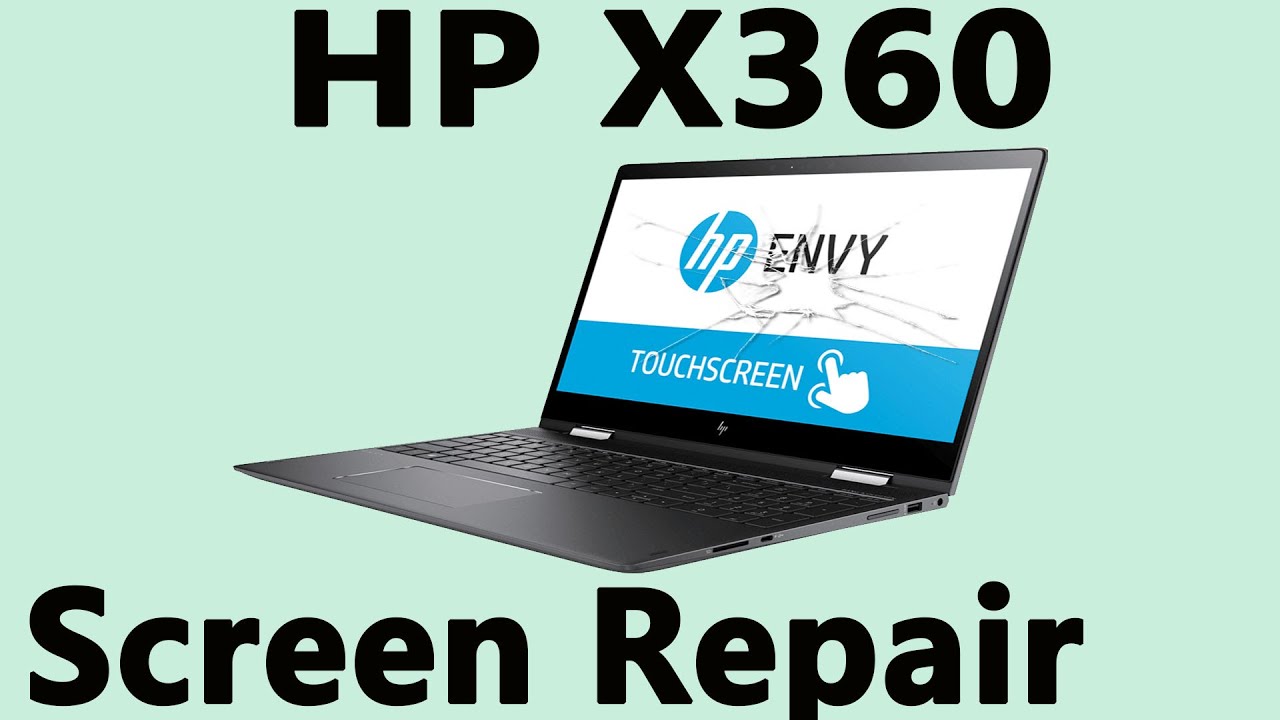Как заменить экран на ноутбуке HP Envy X360