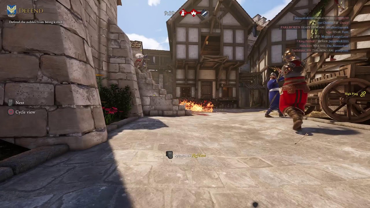 Mordhau Ps5 players HARDCORE difficulty