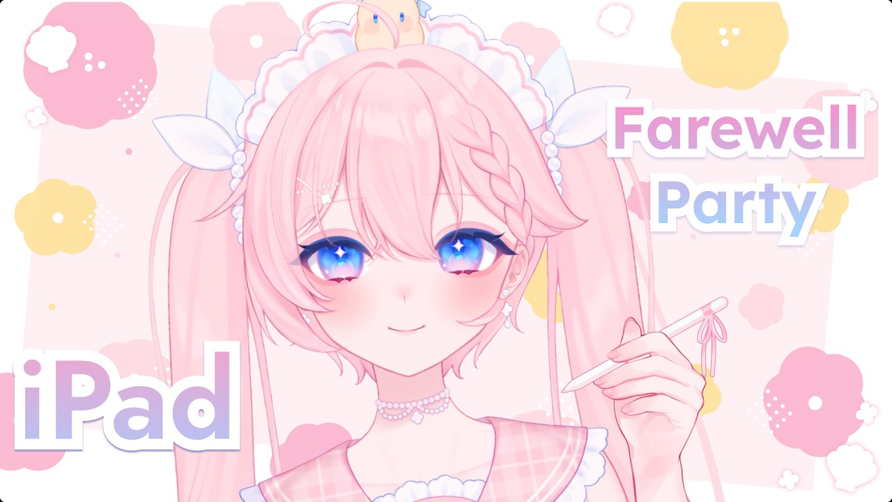 【Drawing】ipad retirement party! (part 4) ୨୧  ‧₊˚ !merch