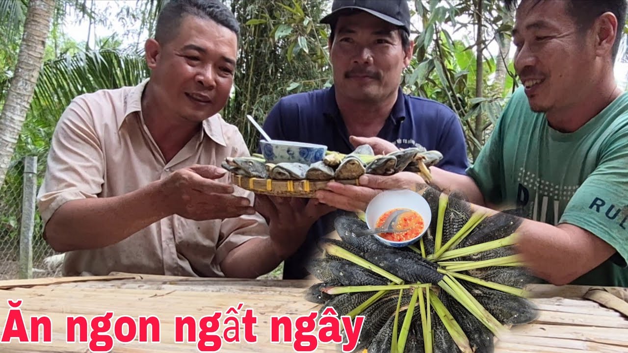Kéo một chài bắt sạch cá ăn ngon ngất ngây ngày cận Tết.Cơm Quê 