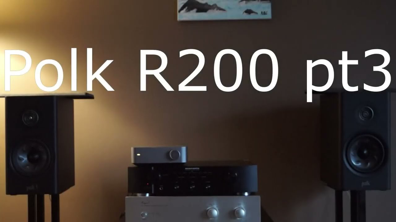 Keeper Series Pt 3: Polk R200 - amp pairing