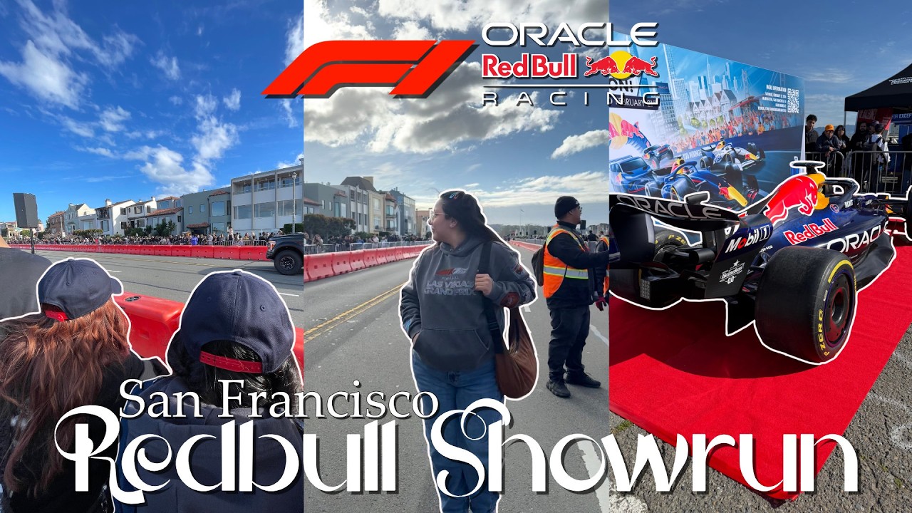 FORMULA 1 CAME TO SAN FRANCISCO ☆ spend the day with us! ☆ merch, chaotic crowds and cool cars ☆