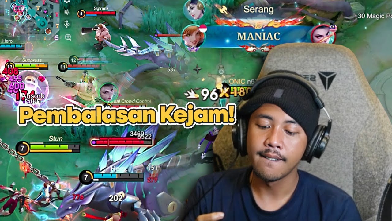 HARI-HARI KENA GANGGU TERUS! SAATNYA PEMBALASAN GAK SIH ORANG KEK GINI? - Mobile Legends