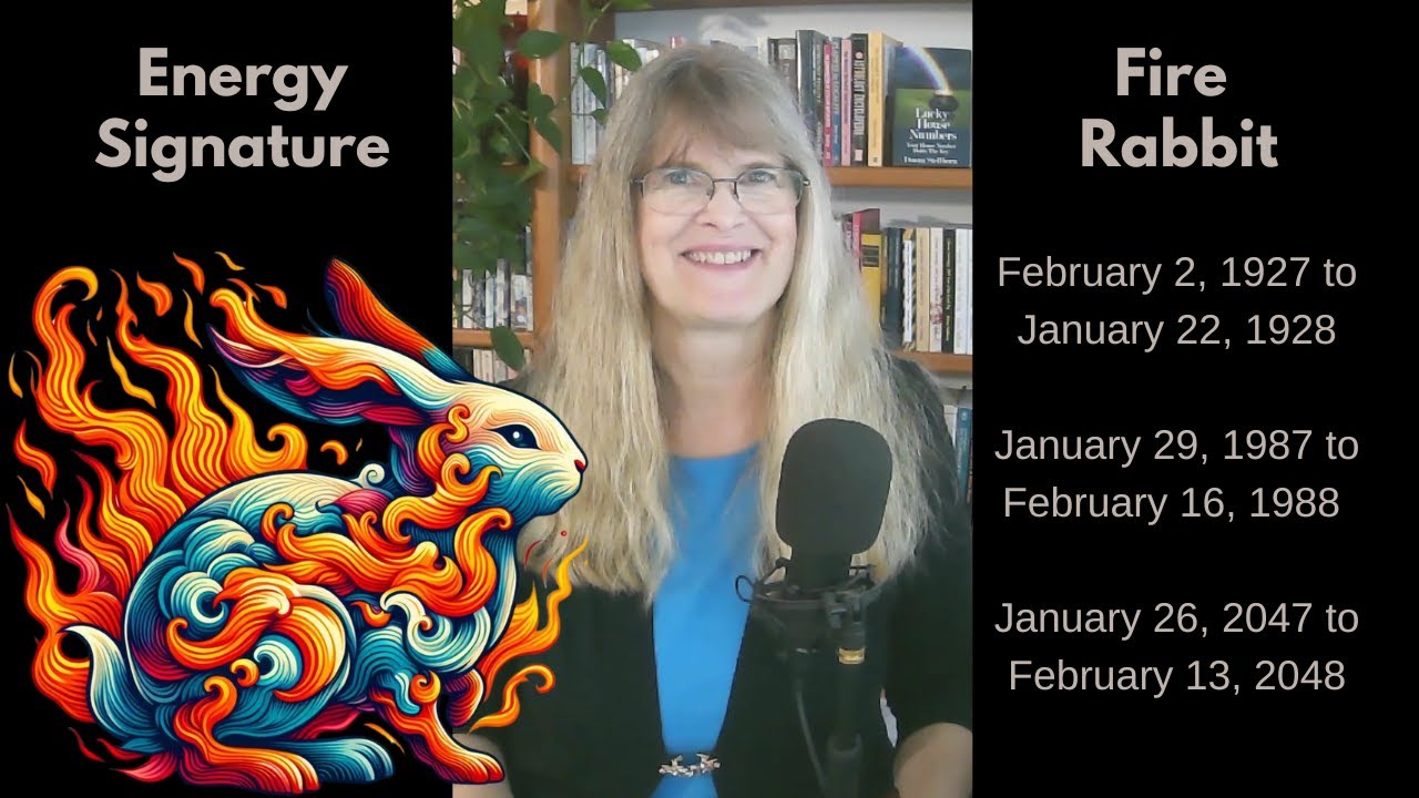 Fire Rabbit &ndash; Highly Intuitive with Depth of Feeling &ndash; Chinese Astrology Energy Signature
