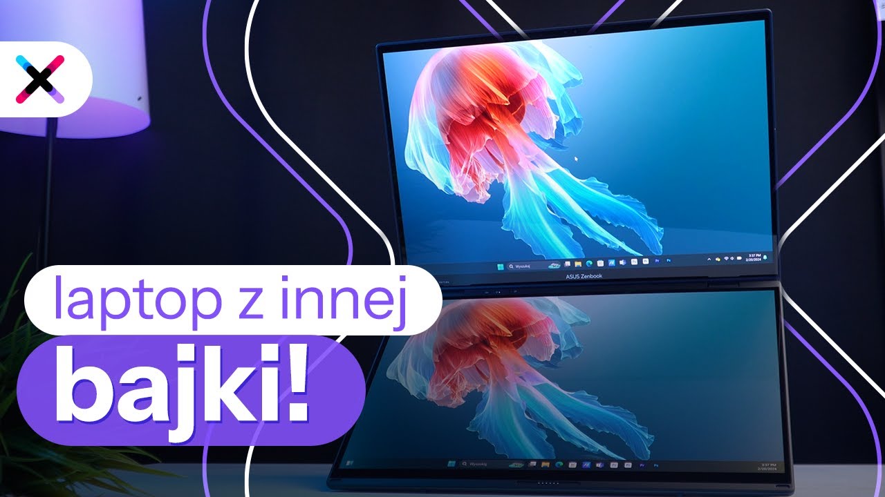 Asus Zenbook DUO 💻 Takiego laptopa jeszcze nie widzieliście! 😲