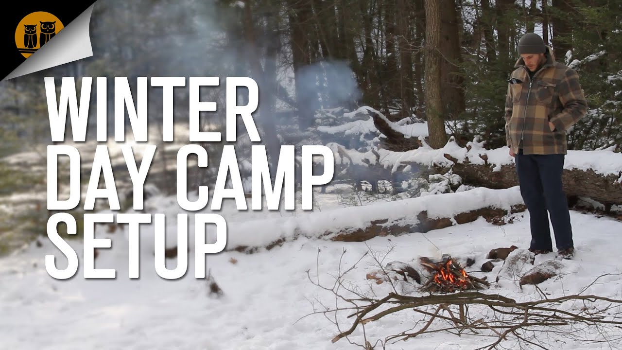 Comfort in the Cold: Winter Day Camp Setup
